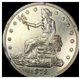 1878-S Silver Trade Dollar CLOSELY UNCIRCULATED