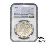 1886-O Morgan Silver Dollar NGC XF45