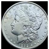 1892 Silver Morgan Dollar  CHOICE AU