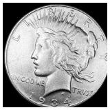 1934-D Silver Peace Dollar CLOSELY UNCIRCULATED