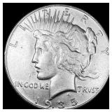 1935-S Silver Peace Dollar CLOSELY UNCIRCULATED