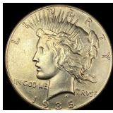 1935 Silver Peace Dollar CHOICE AU
