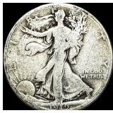 1919-D Walking Liberty Half Dollar NICELY CIRCULA
