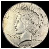 1935 Silver Peace Dollar CHOICE AU