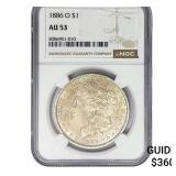 1886-O Morgan Silver Dollar NGC AU53