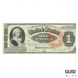 1886 $1 Silver certificate Martha Washington