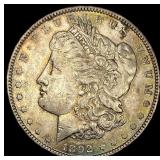 1892 Silver Morgan Dollar CLOSELY UNCIRCULATED