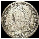 1835 Capped Bust Dime NICELY CIRCULATED