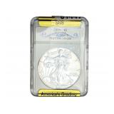 2001 Silver Eagle SGS MS70