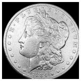 1884-S Silver Morgan Dollar NEARLY UNCIRCULATED