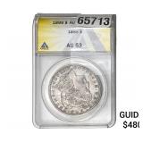 1899 Morgan Silver Dollar ANACS AU53