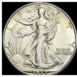 1942-D Walking Liberty Half Dollar UNCIRCULATED