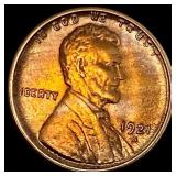 1921-S Red Lincoln Wheat Cent UNCIRCULATED
