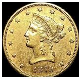 1879 Liberty Head $10 Eagle UNCIRCULATED