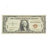 1935-A $1 Sliver Certificate Brown Seal Hawaii