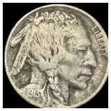 1913-D Buffalo Nickel LIGHTLY CIRCULATED