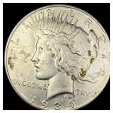 1934-S Silver Peace Dollar CLOSELY UNCIRCULATED