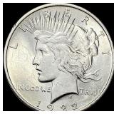1922 Silver Peace Dollar UNCIRCULATED
