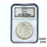 1887-O Morgan Silver Dollar NGC AU50
