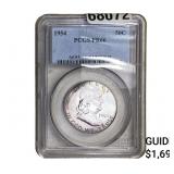 1954 Franklin Half Dollar PCGS PR66