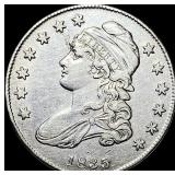 1835 Capped Bust Half Dollar CLOSELY UNCIRCULATED