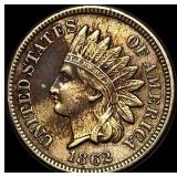 1862 Indian Head Cent CLOSELY UNCIRCULATED