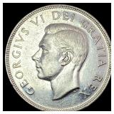 1950 Canada Silver Dollar UNCIRCULATED