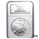 1996 Silver Eagle NGC MS69