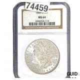 1884-O Morgan Silver Dollar NGC MS64