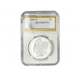 1880-S Morgan Silver Dollar PGA MS67 PL