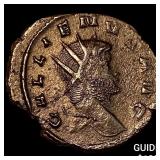 Roman Gallienus 253-268 AD Bronze Dbl Denarius CH