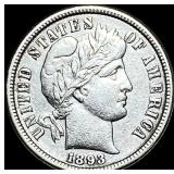 1893-O Silver Barber Dime  CLOSELY UNCIRCULATED