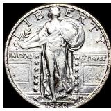 1926-S Silver Standing Liberty Quarter CLOSELY UNC
