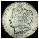 1878-CC Silver Morgan Dollar CHOICE AU