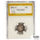 1903-O Barber Dime PGA MS63