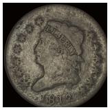 1812 Classic Head Large Cent NICELY CIRCULATED