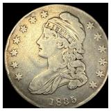 1835 Silver Half Dollar (Capped Bust) LIGHTLY CIRC