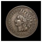 1867 Indian Head Cent LIGHTLY CIRCULATED