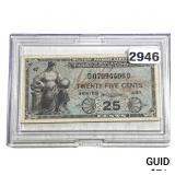 25C Military Payment Certificate Series 481