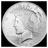 1922 Silver Peace Dollar CHOICE BU