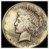 1921 Silver Peace Dollar LIGHTLY CIRCULATED