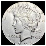 1935-S Silver Peace Dollar CLOSELY UNCIRCULATED