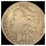 1889-CC Silver Morgan Dollar LIGHTLY CIRCULATED