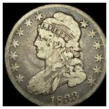 1833 Capped Bust Half Dollar NICELY  CIRCULATED