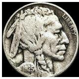 1925-S Buffalo Nickel LIGHTLY CIRCULATED