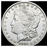 1891-O Silver Morgan Dollar CLOSE UNC