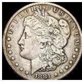1881-CC Silver Morgan Dollar ABOUT  UNCIRCULATED