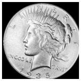 1935 Silver Peace Dollar CLOSELY UNCIRCULATED