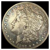 1897-O Silver Morgan Dollar LIGHTLY CIRCULATED