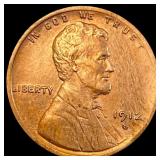 1912-D Bronze Lincoln Wheat Cent UNCIRCULATED